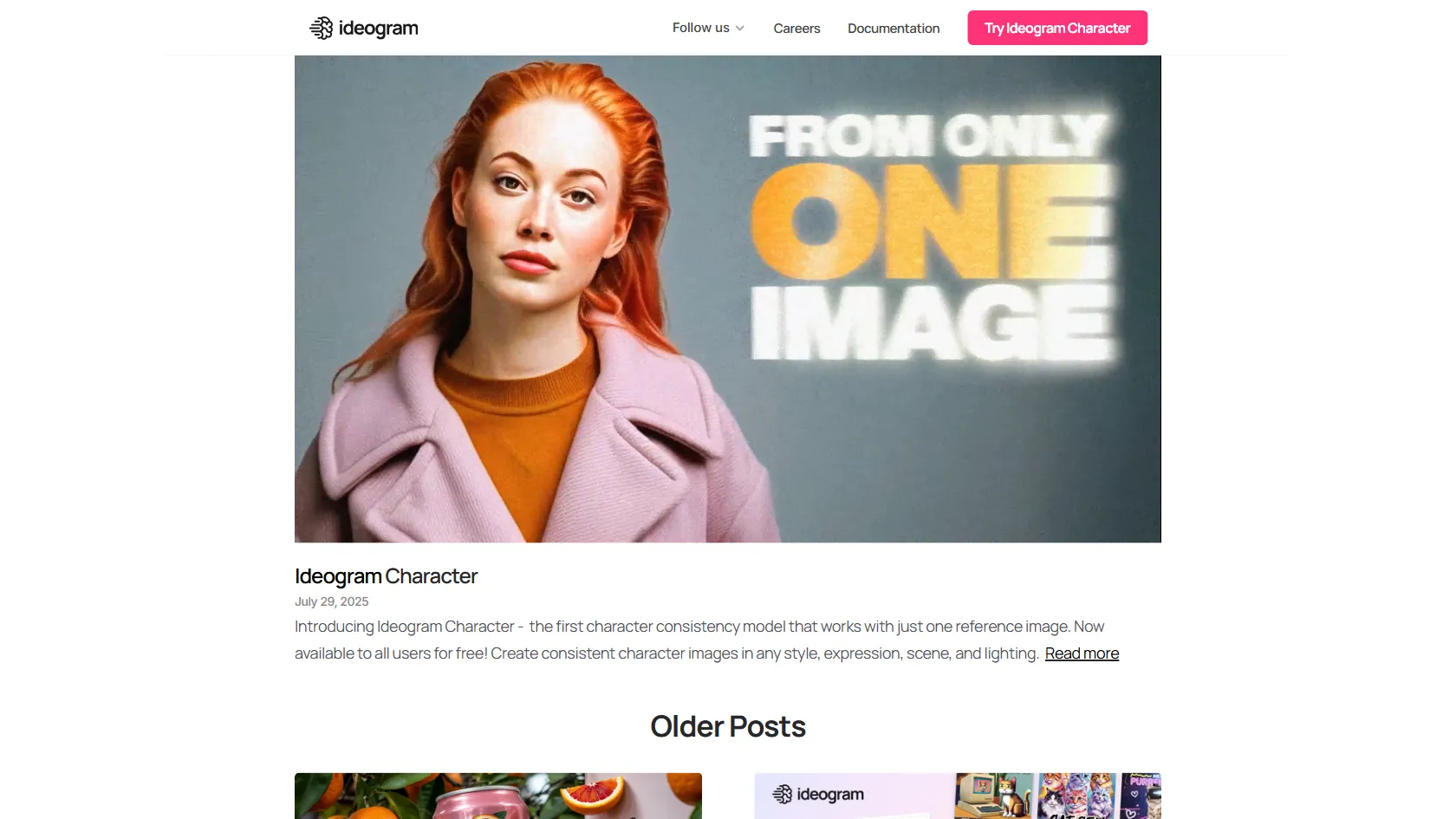 Ideogram screen shot