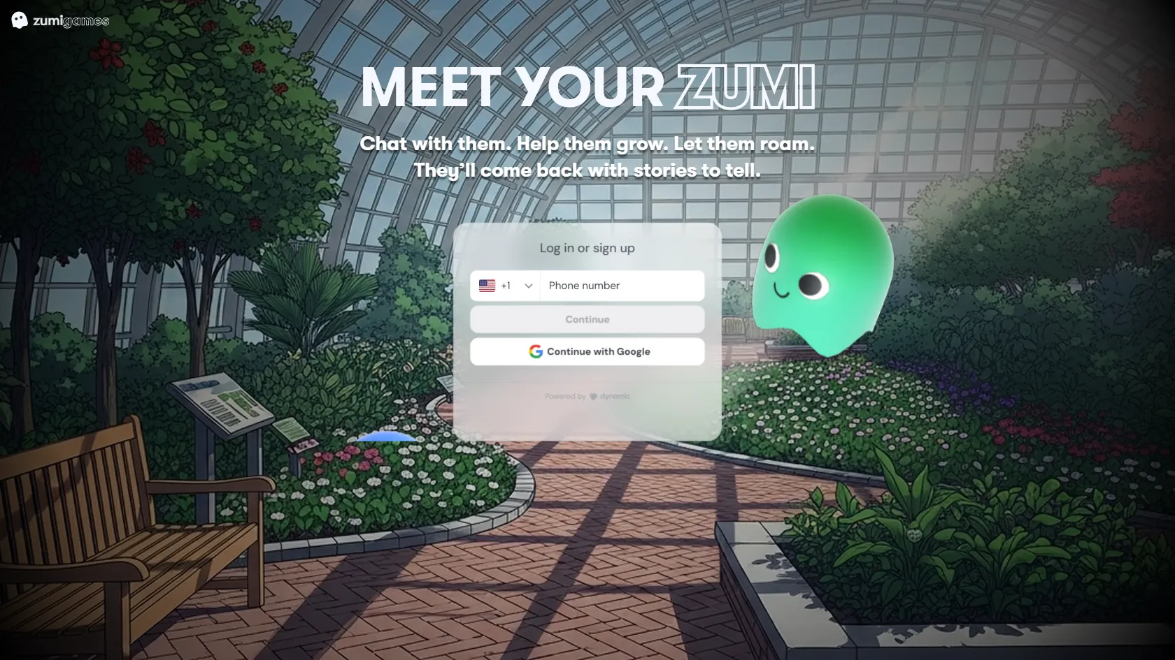 Zumi screen shot