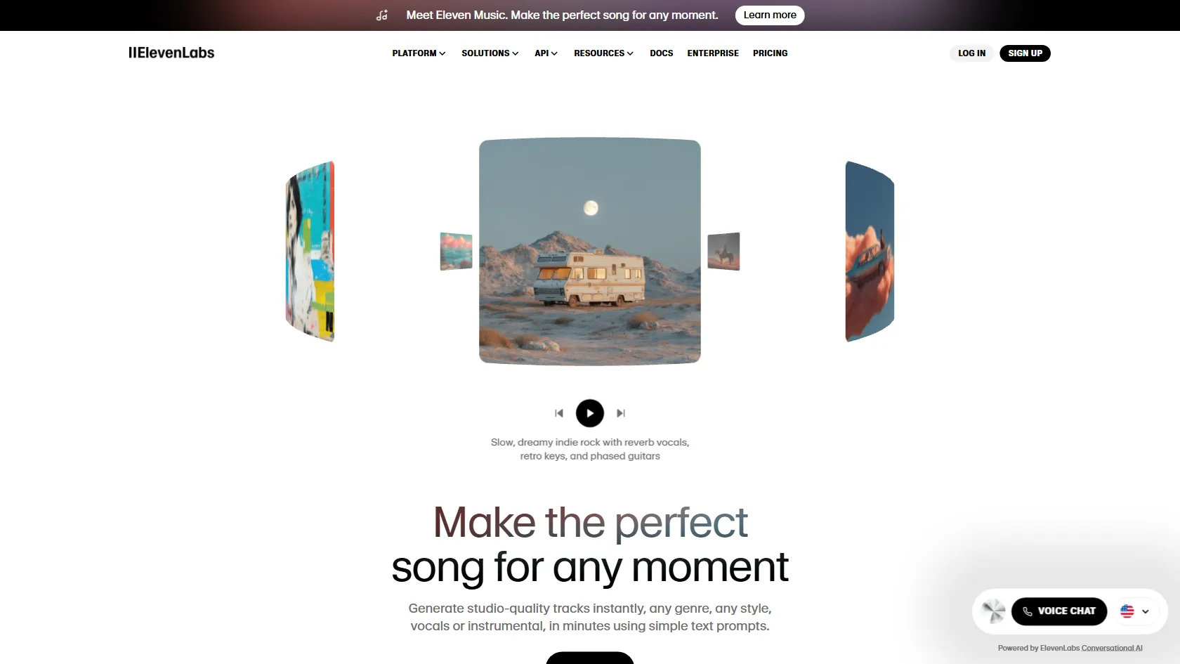 Eleven Music screen shot