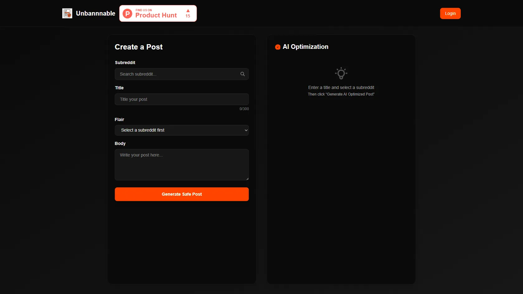 Unbannnable screen shot
