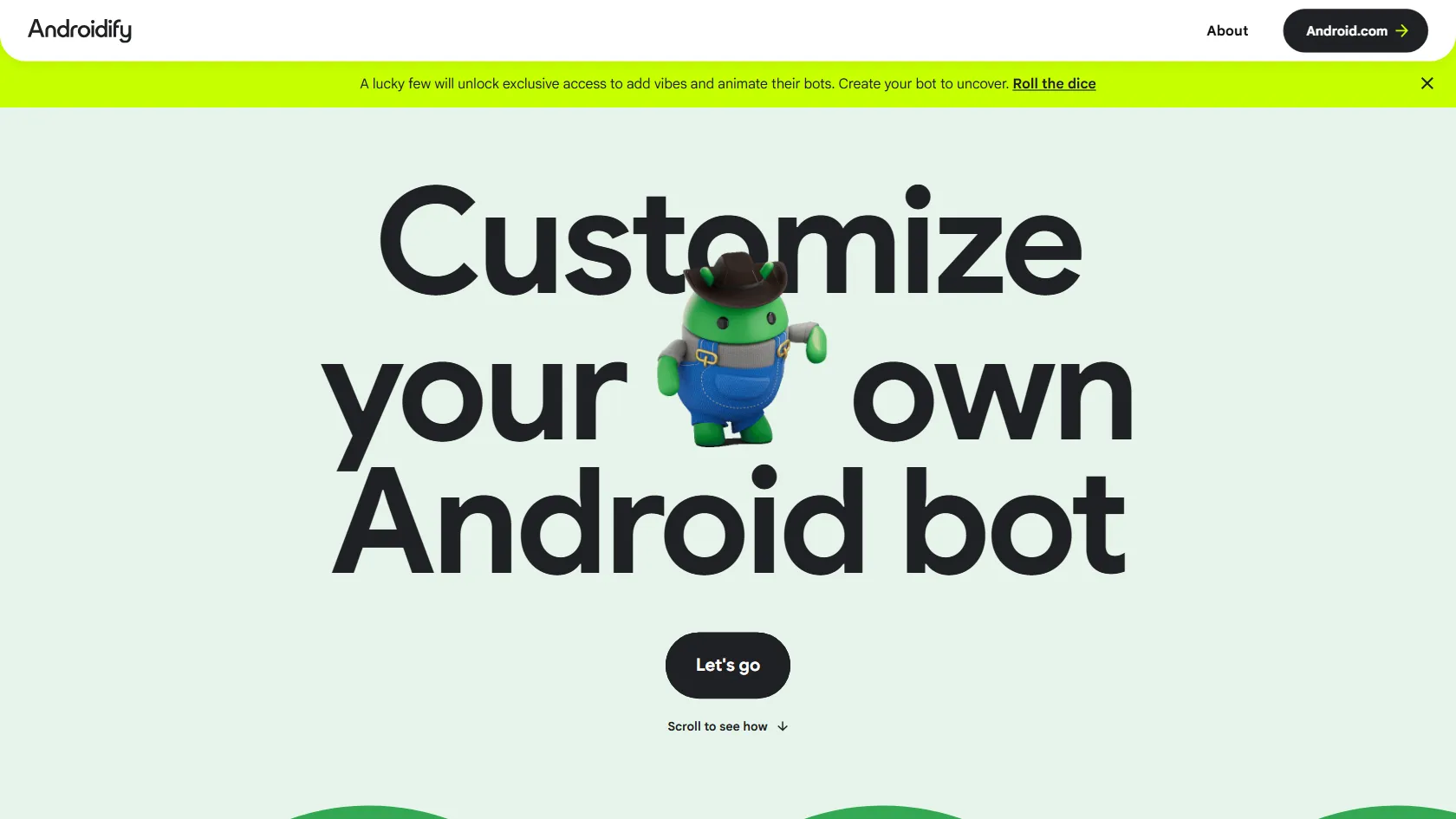 Androidify screen shot