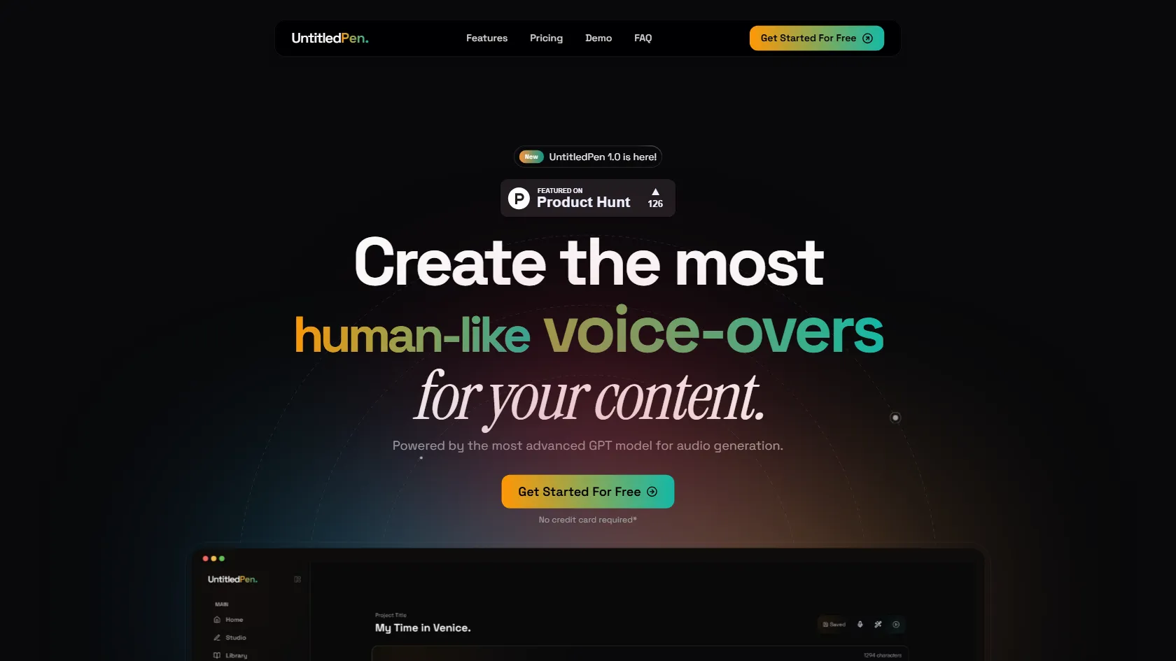 Screenshot or logo of UntitledPen tool