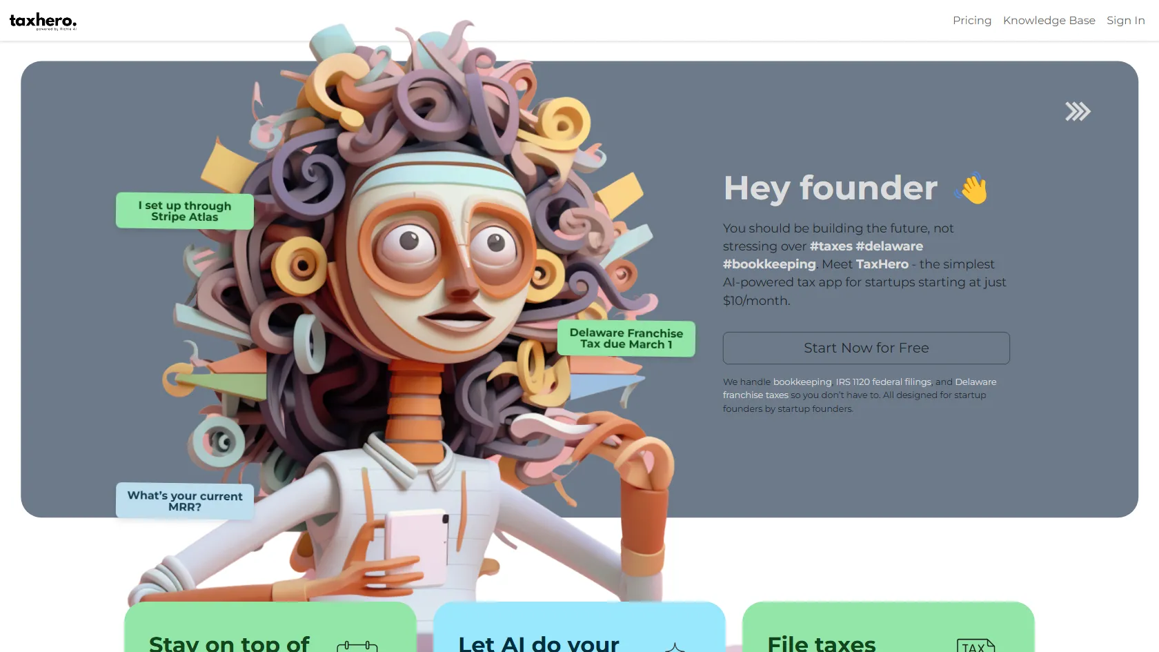 TaxHero screen shot