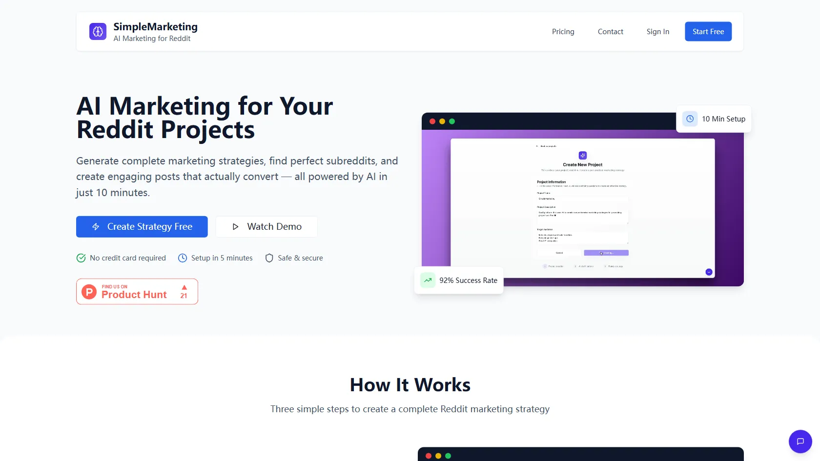 SimpleMarketing screen shot