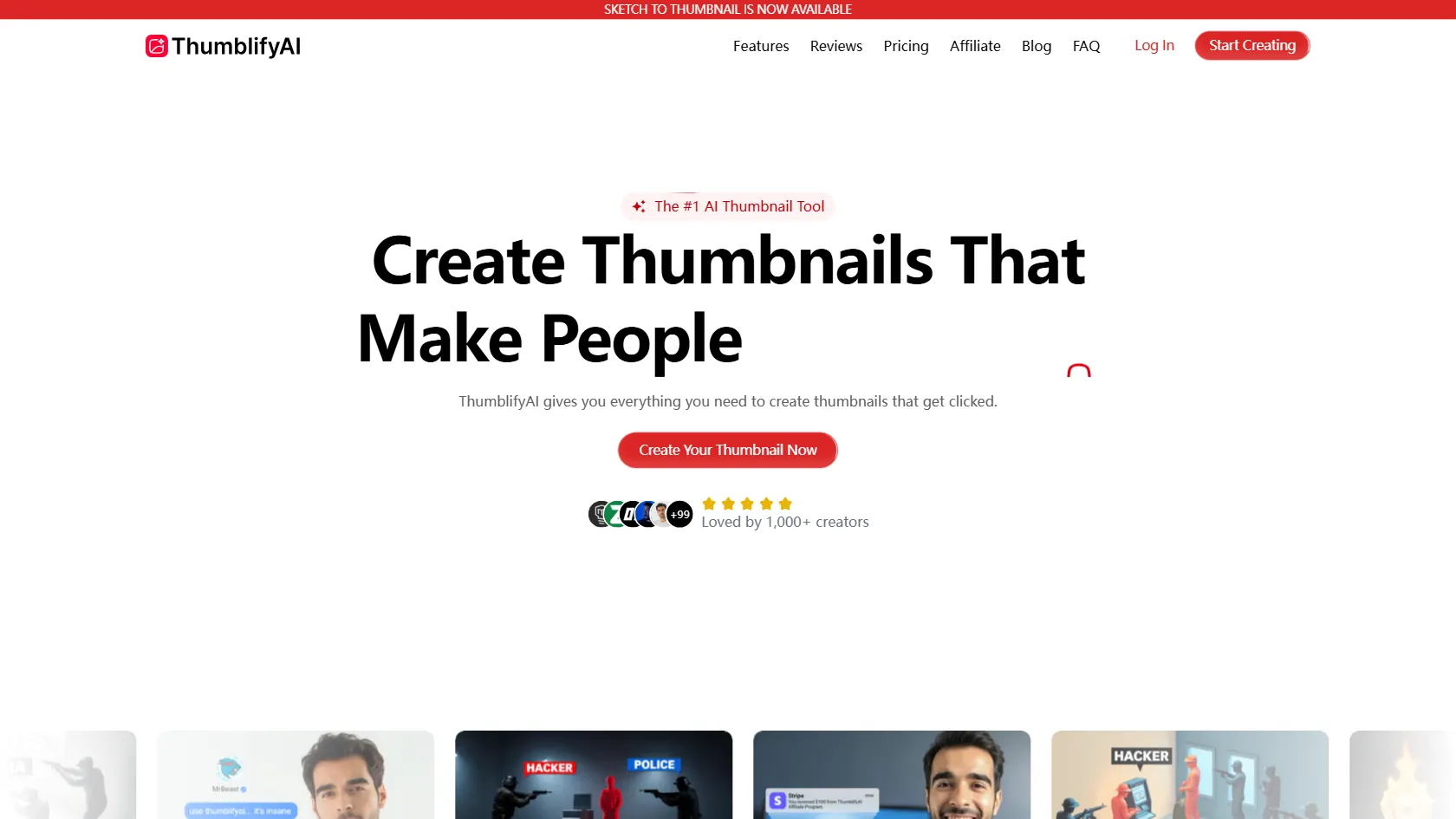 ThumblifyAI screen shot