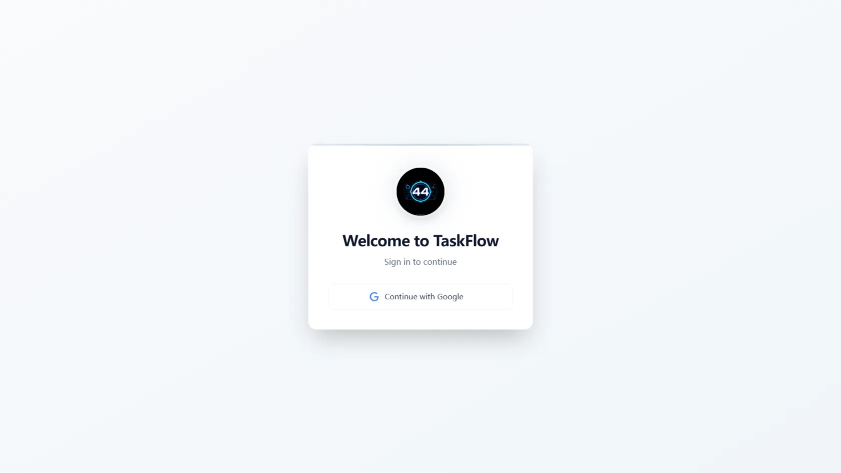 Screenshot or logo of TaskFlow tool