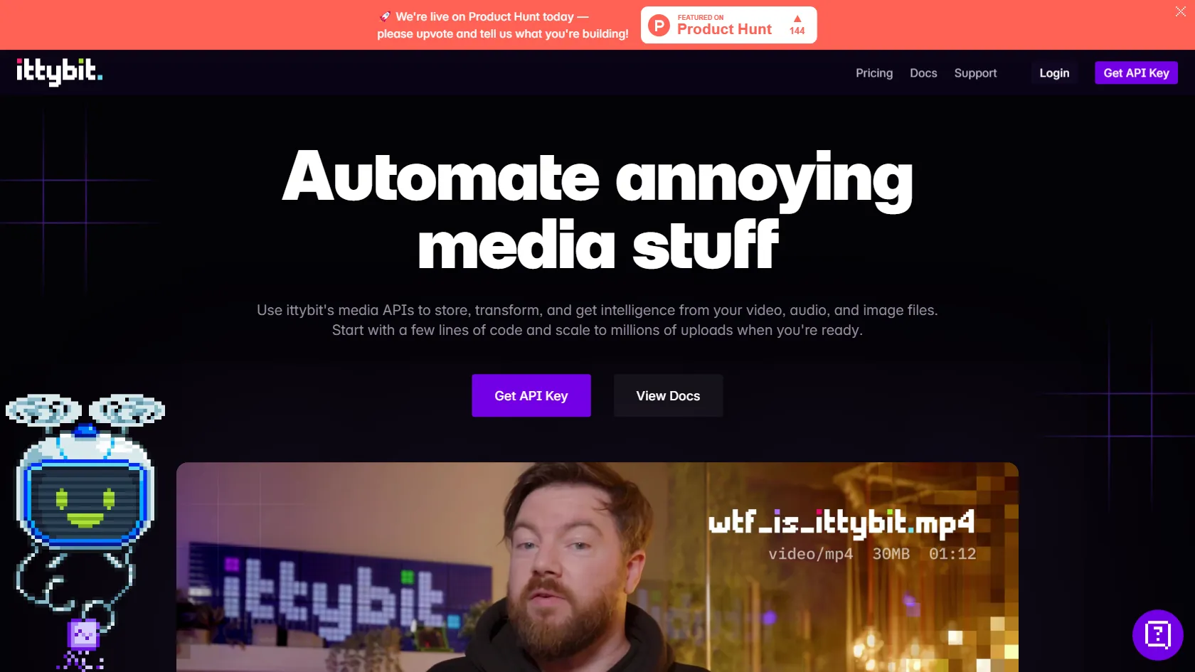 Ittybit screen shot