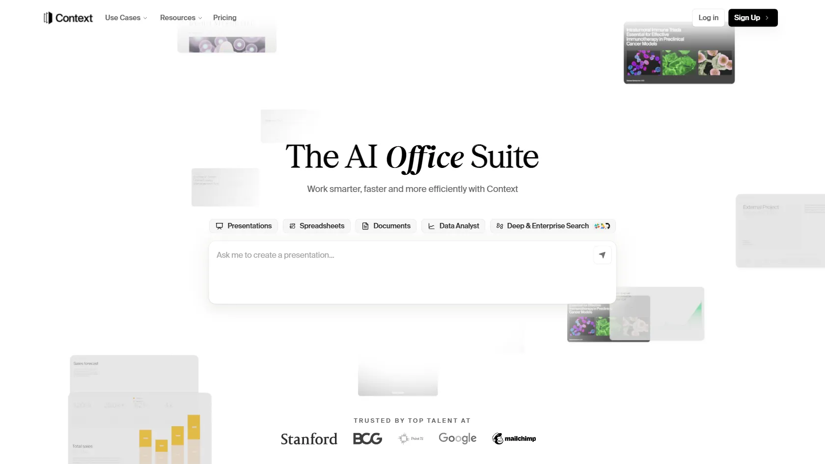 Context screen shot
