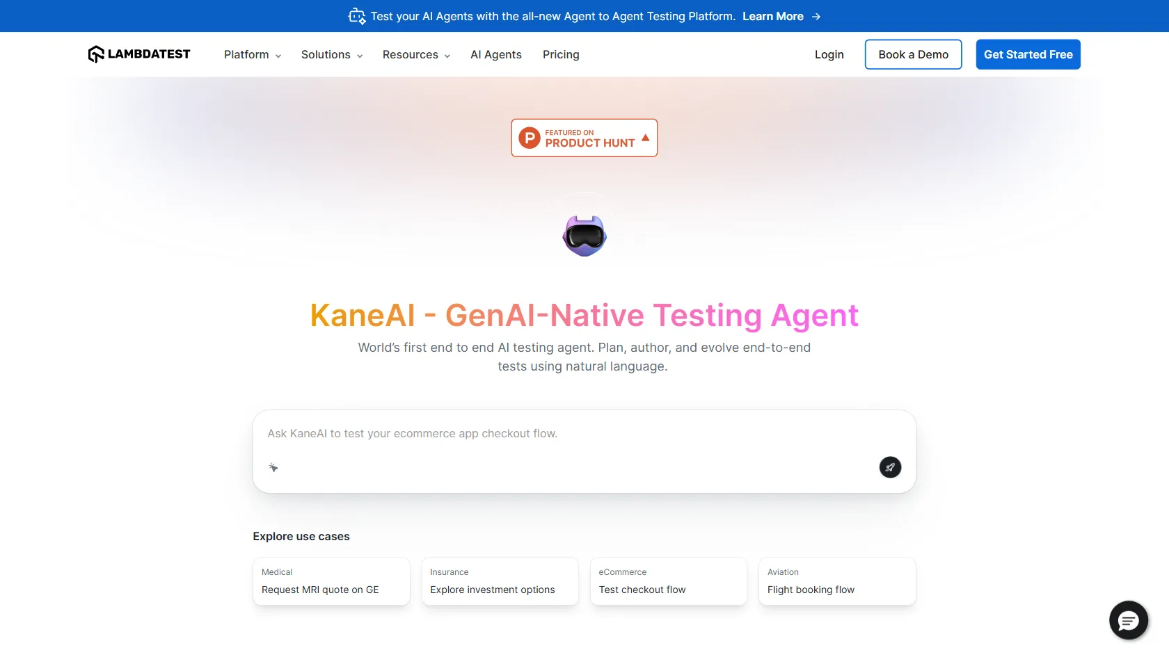 KaneAI screen shot