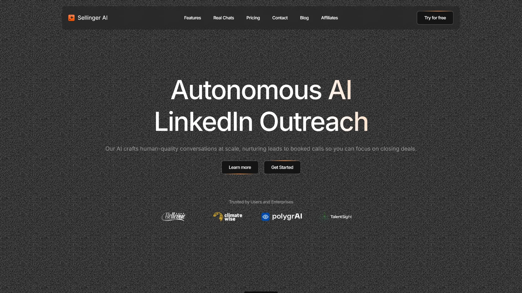 Sellinger AI screen shot