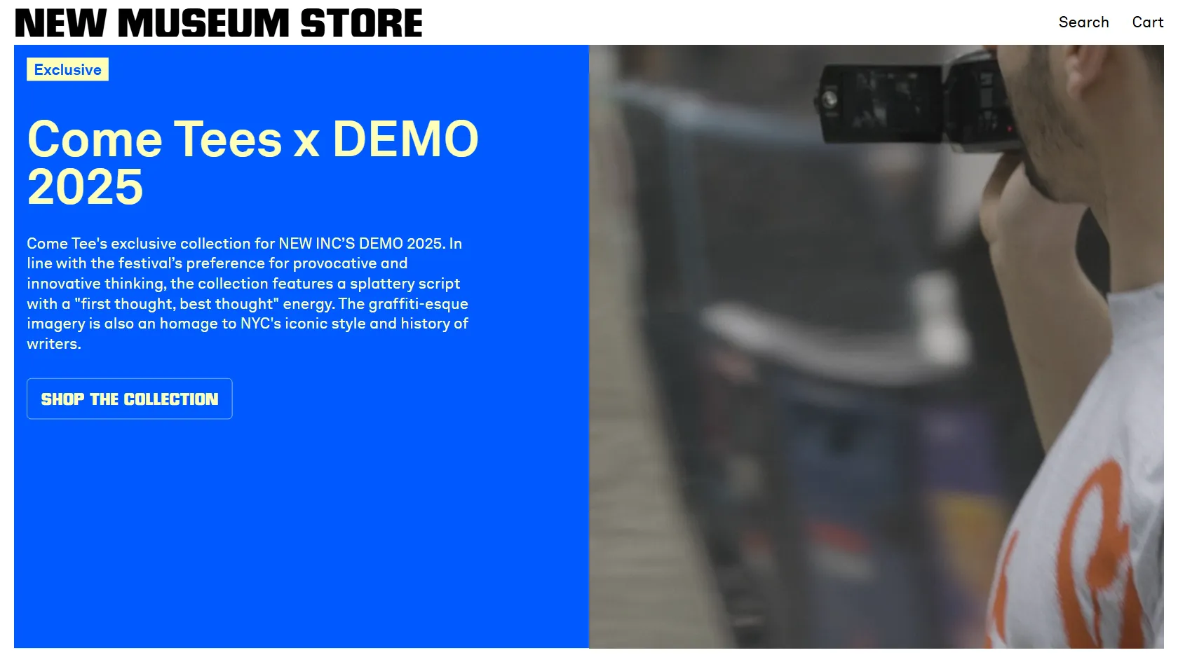 New Museum Store screen shot