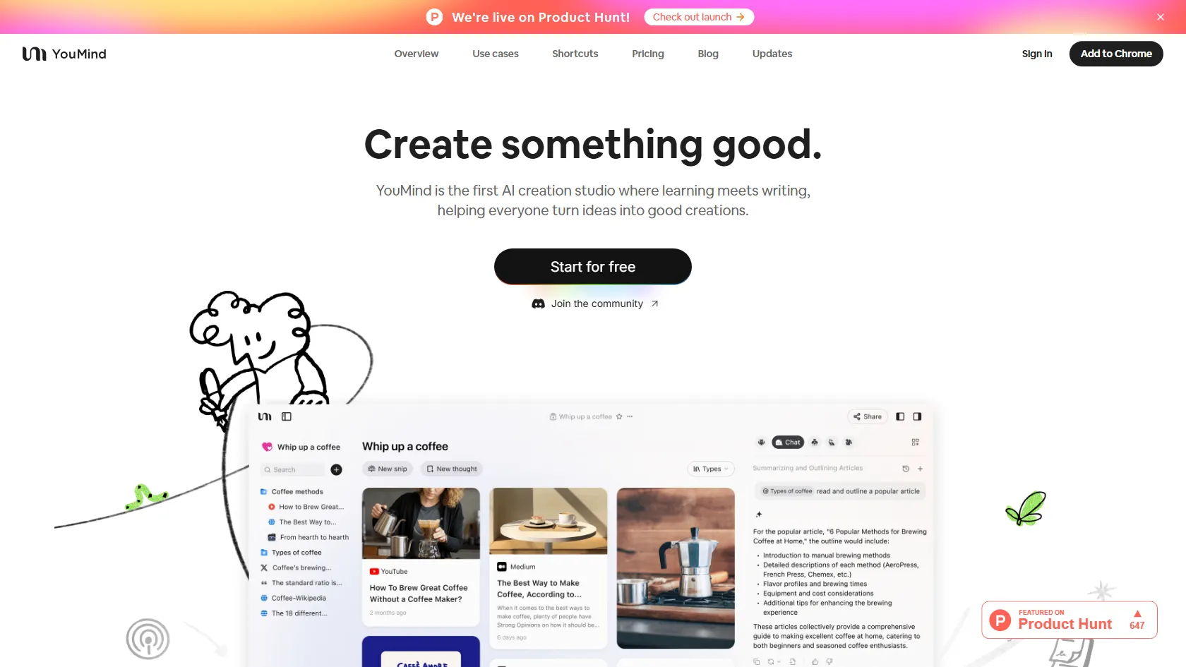 Screenshot or logo of YouMind tool