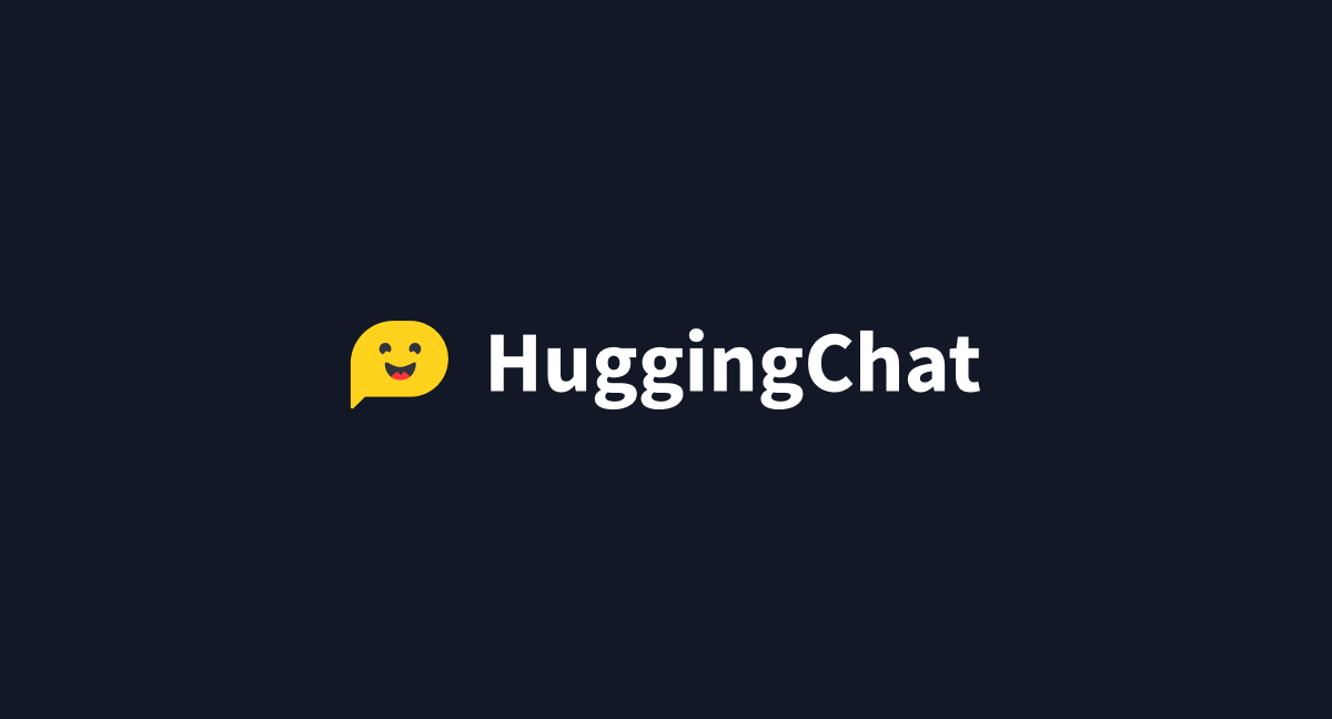 Screenshot or logo of HuggingChat tool