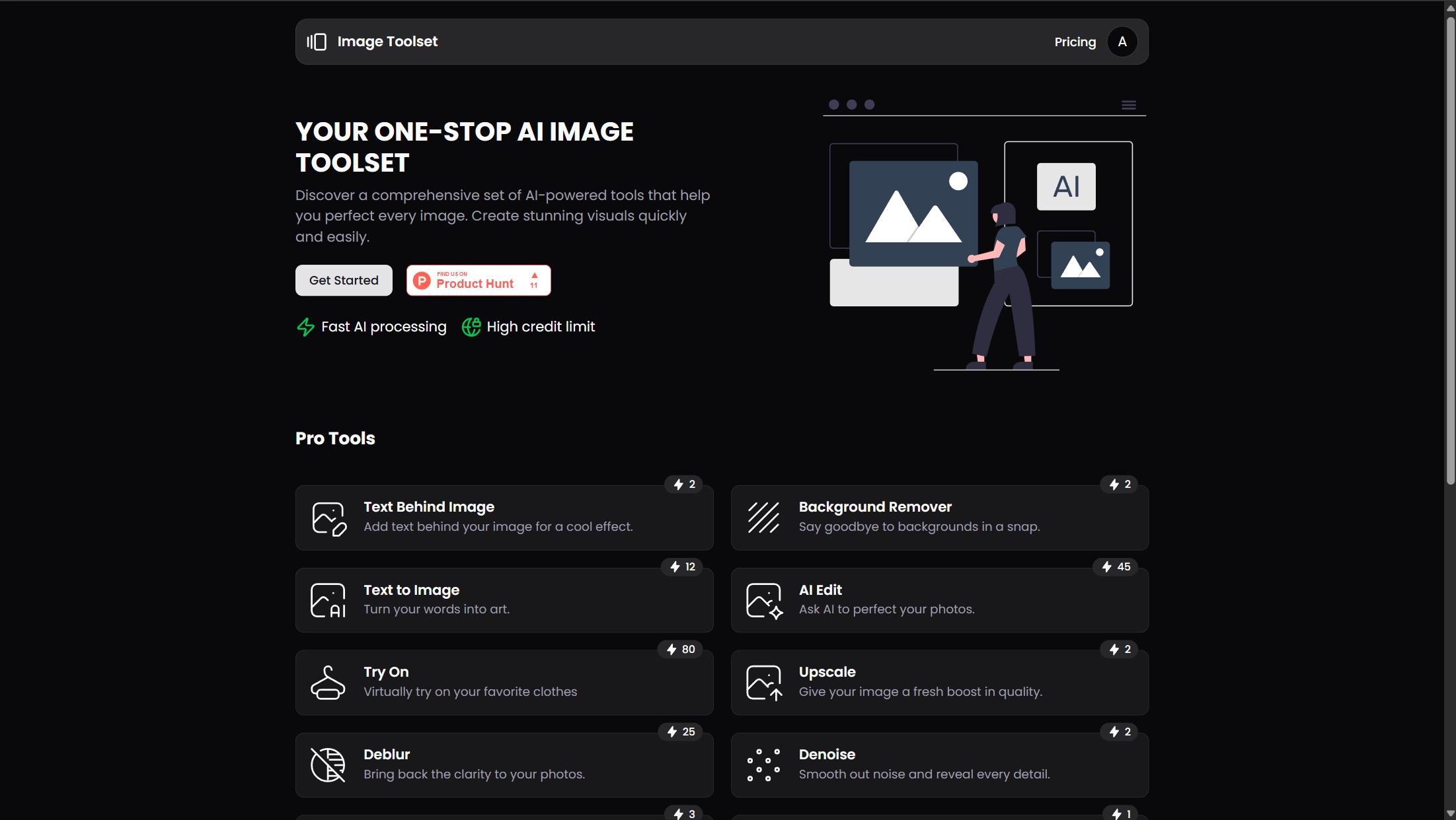 Screenshot or logo of Image Toolset tool