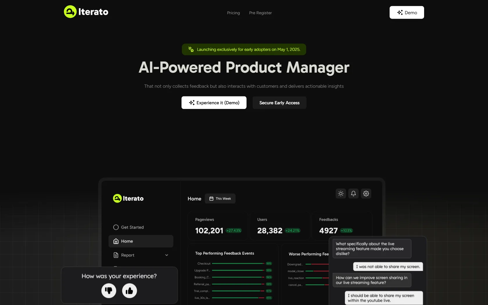 Screenshot or logo of Iterato tool
