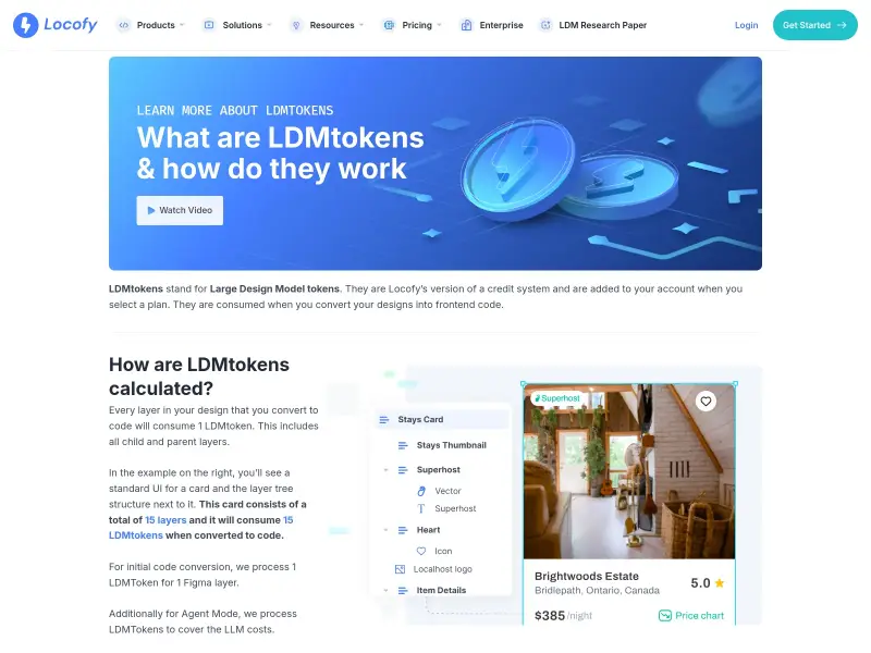Screenshot or logo of Locofy.ai tool