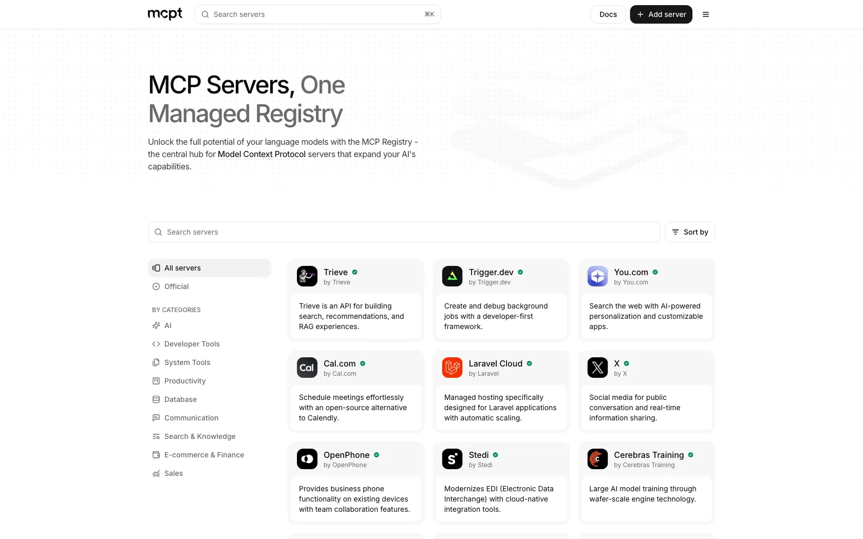 Screenshot or logo of mcpt tool