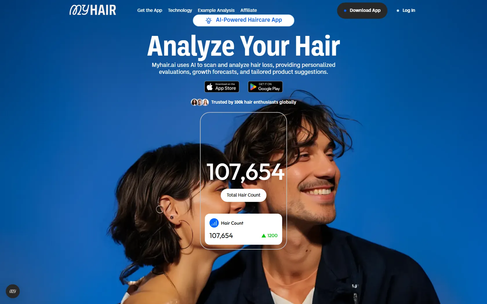 MyHair screen shot