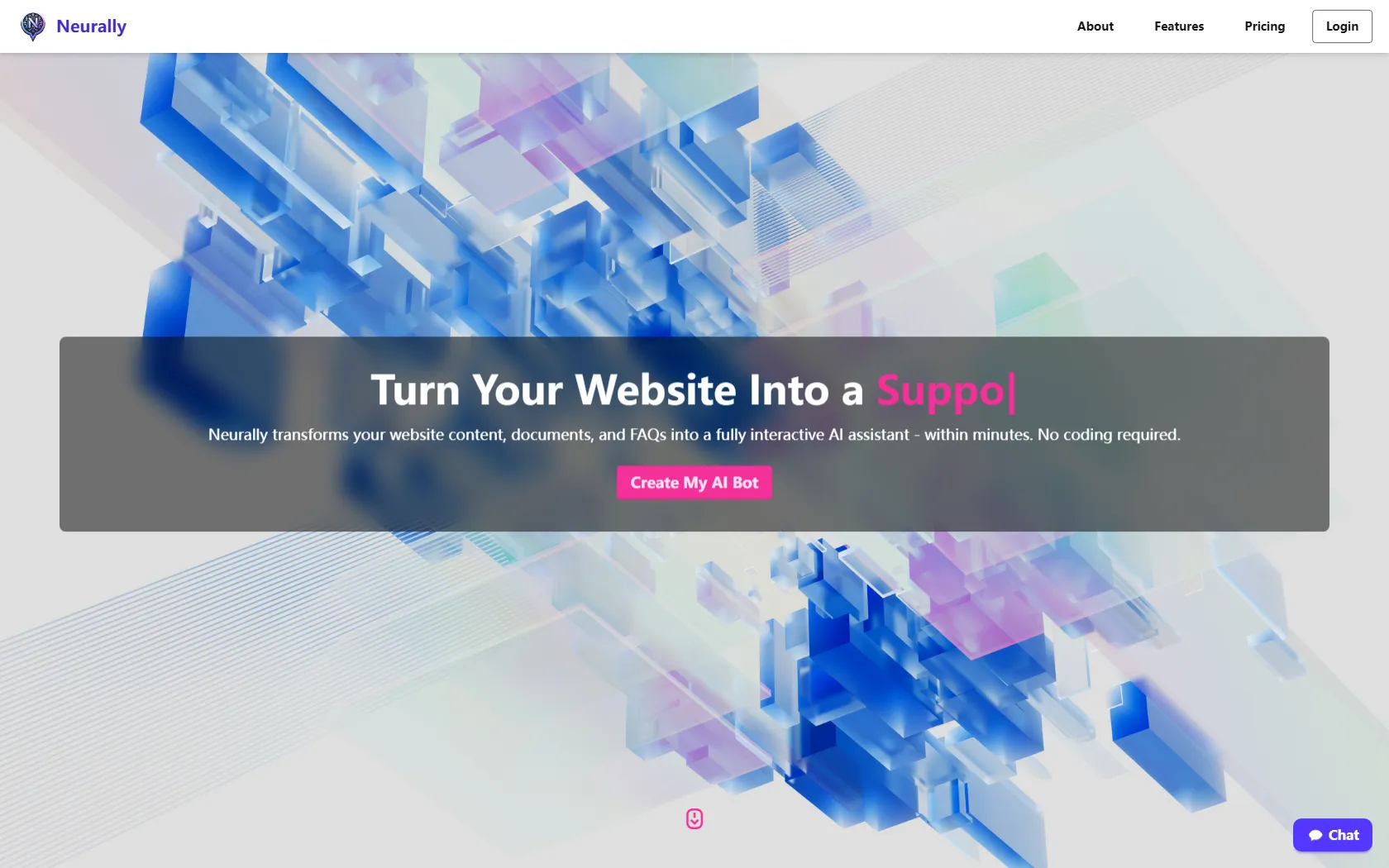 Screenshot or logo of Neurally tool