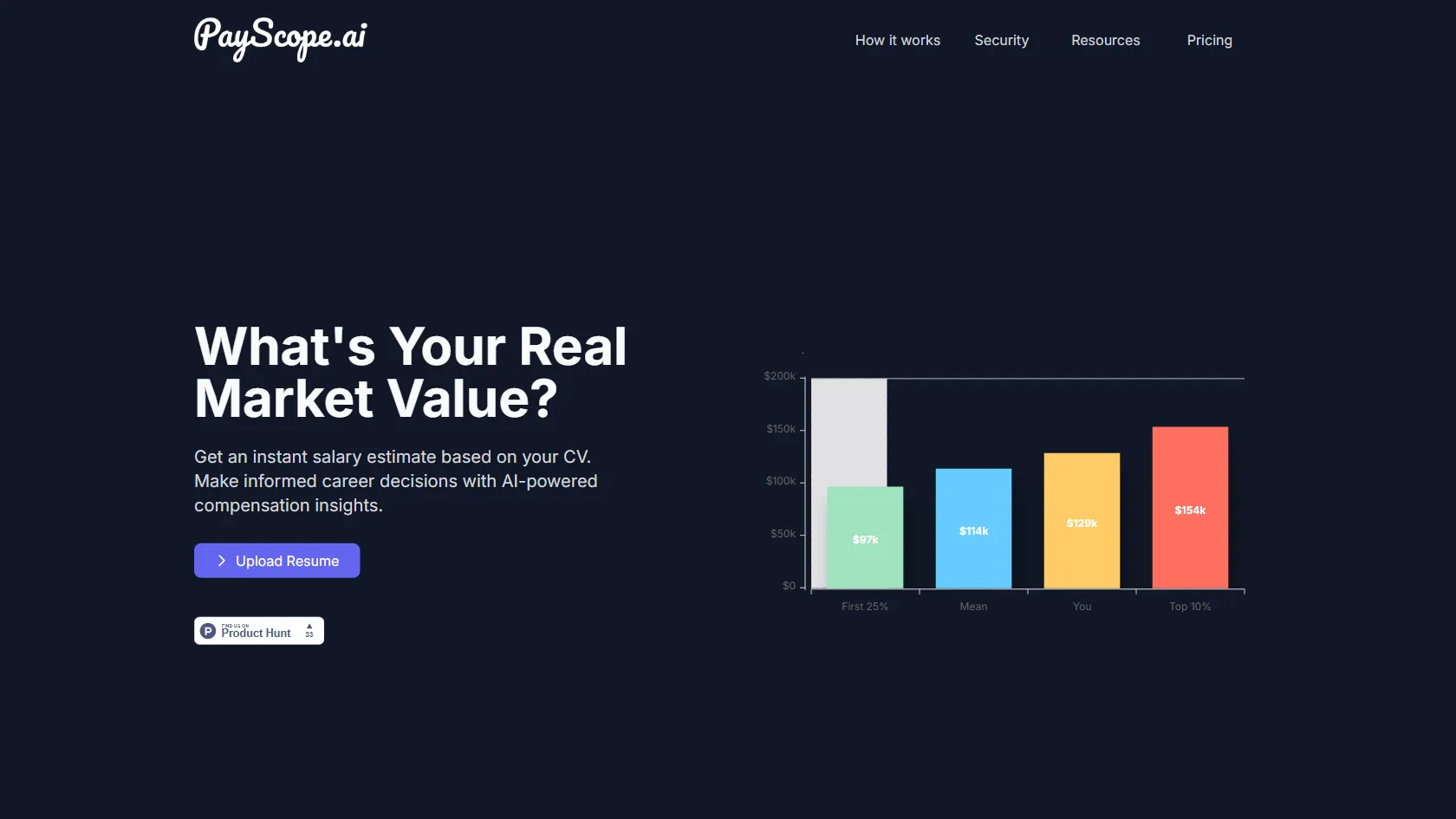 Screenshot or logo of PayScope.ai tool