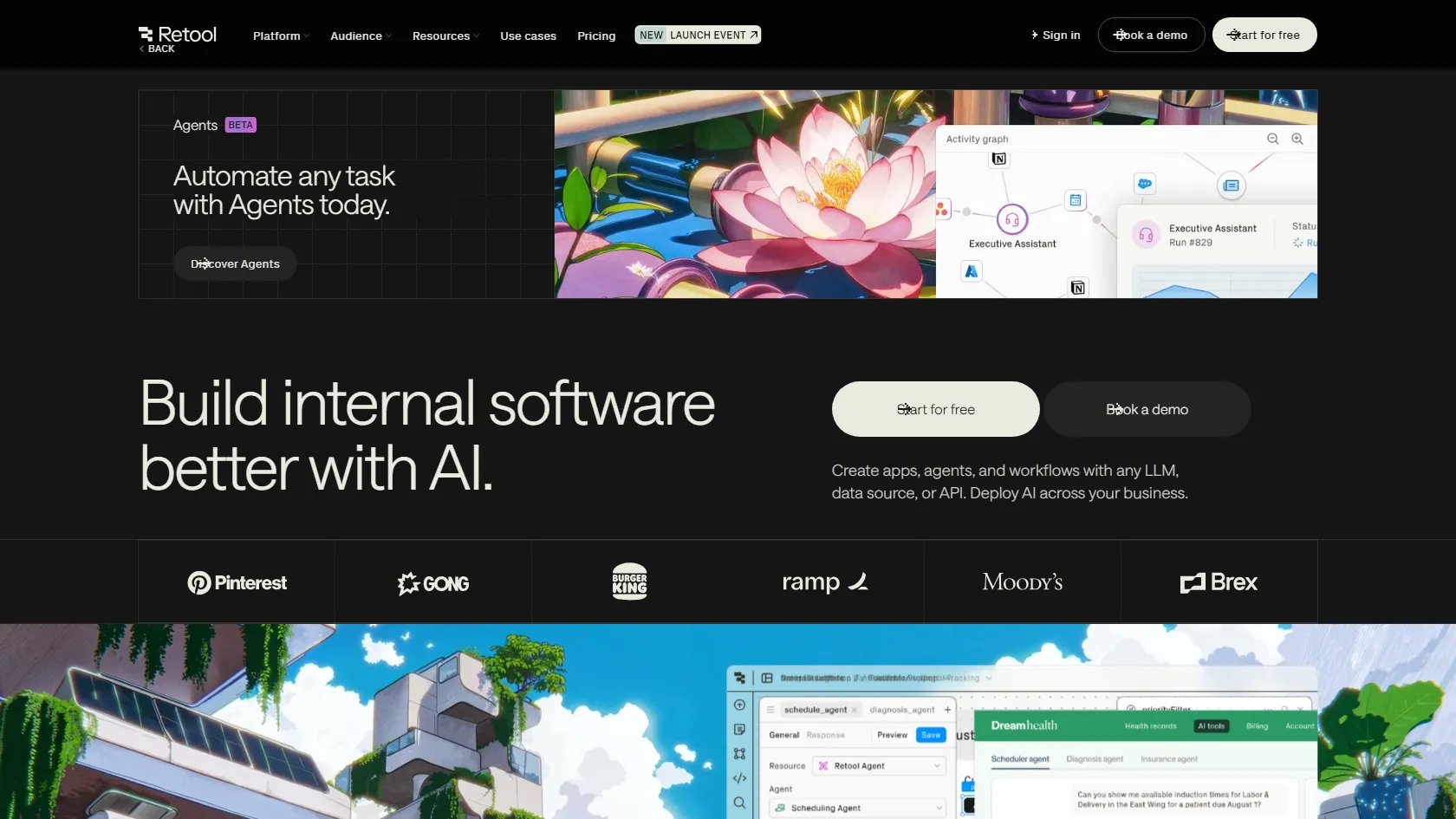 Screenshot or logo of Retool tool
