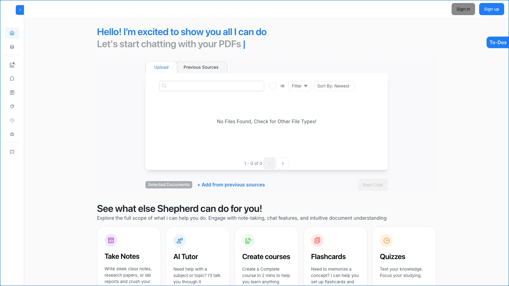 Screenshot or logo of Shepherd tool