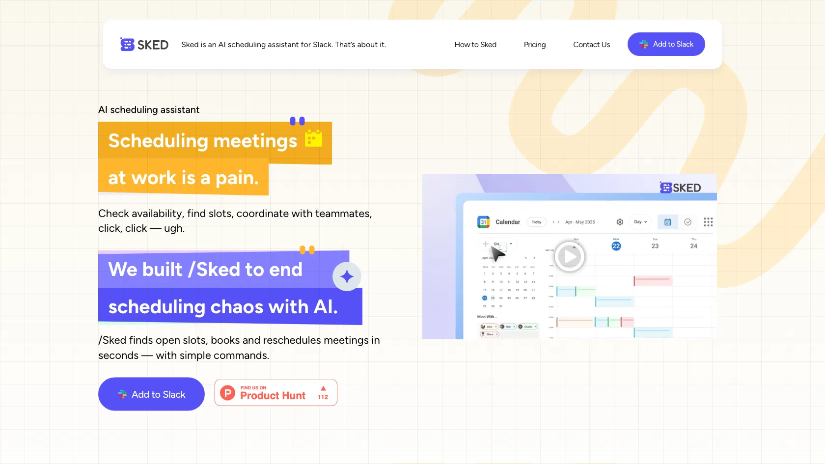 Screenshot or logo of Sked tool