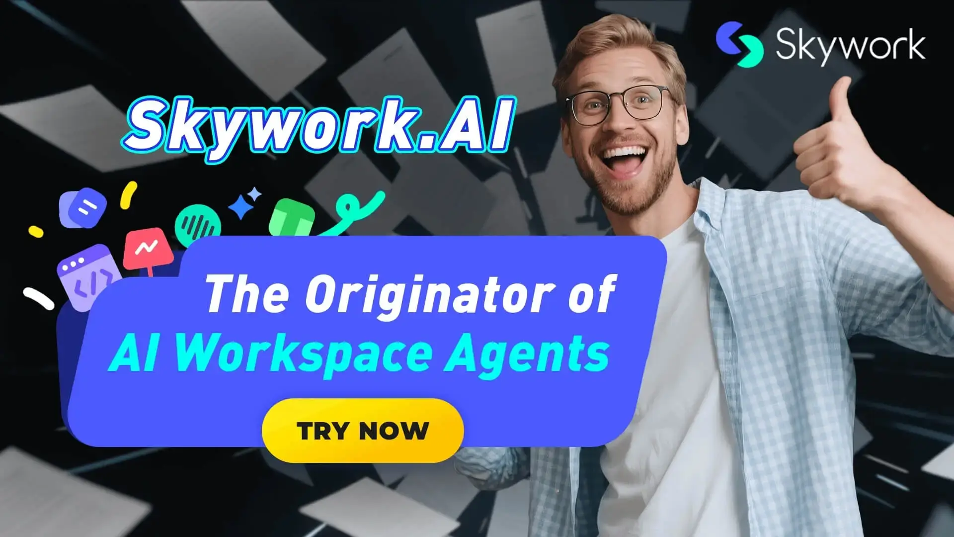 Screenshot or logo of Skywork tool