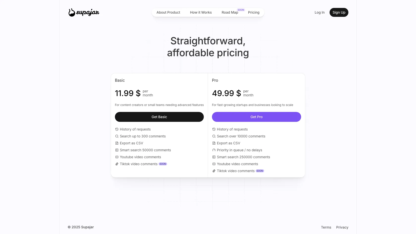 Supajar screen shot