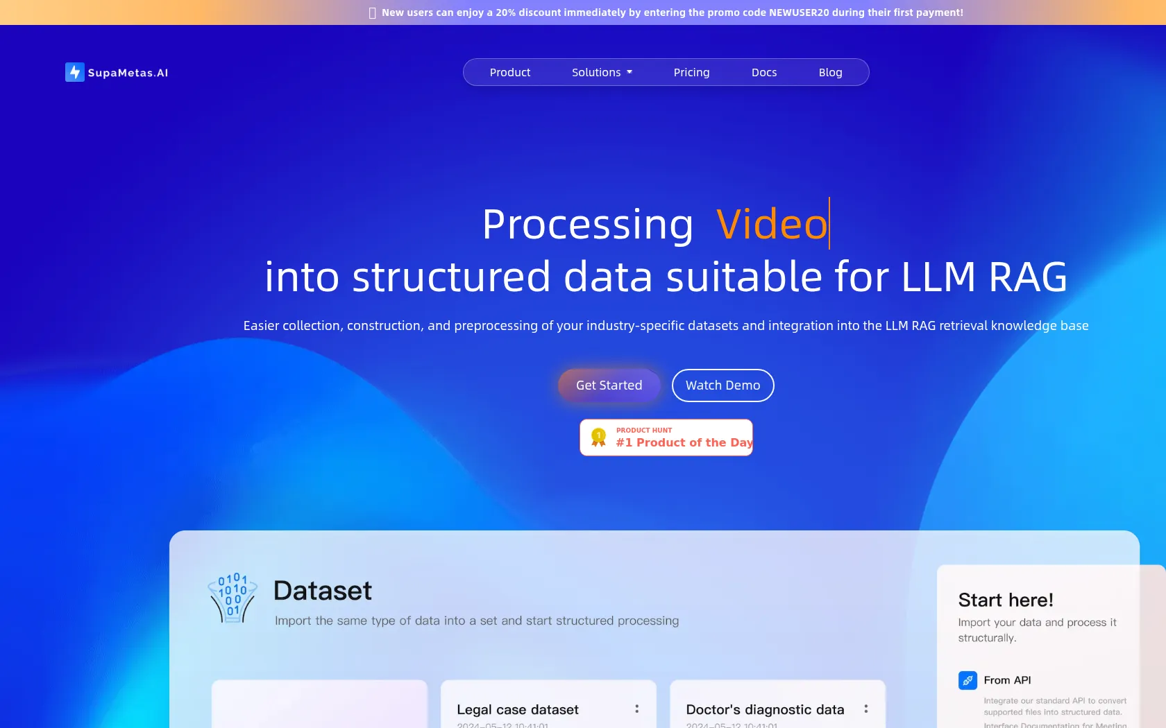 Supametas.AI screen shot