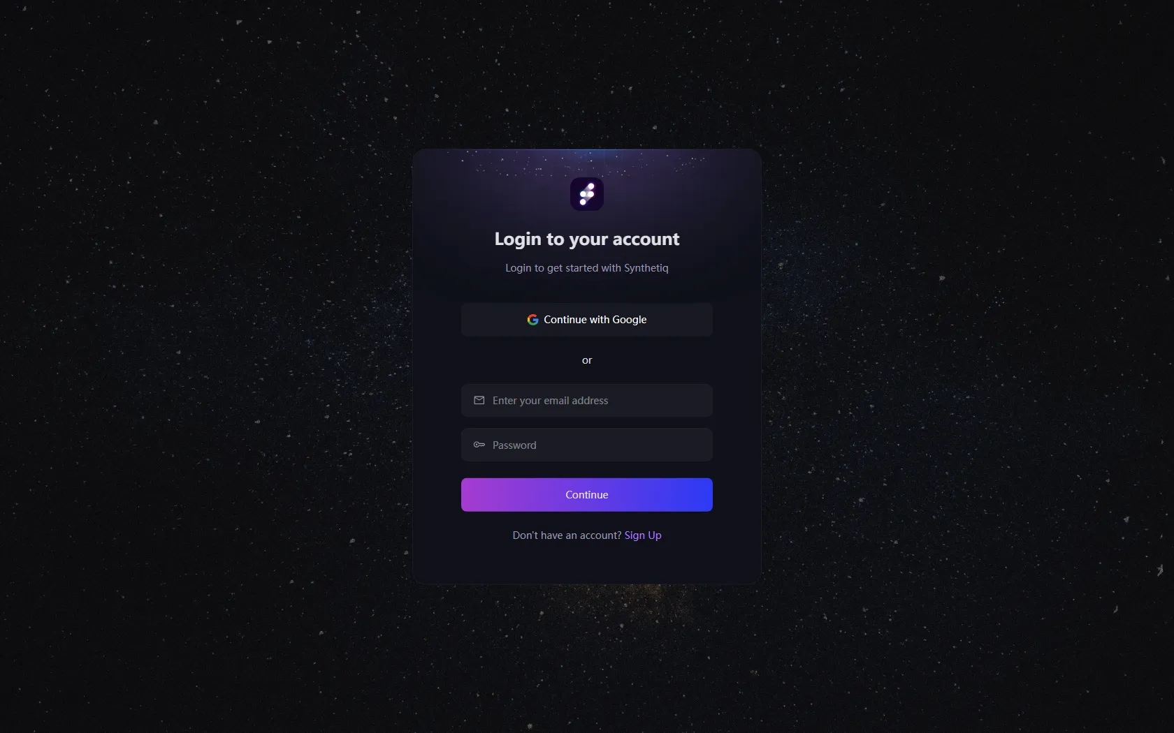 Synthetiq screen shot
