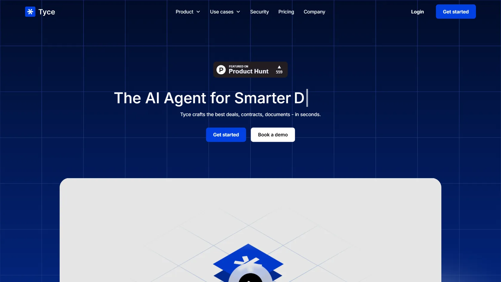 Screenshot or logo of Tyce tool